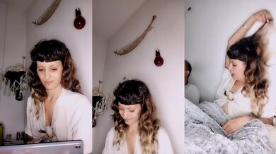 theWitch696 - Porn Video [Cam4]: lovely derriere, popular internet personality, chill 10 min chat