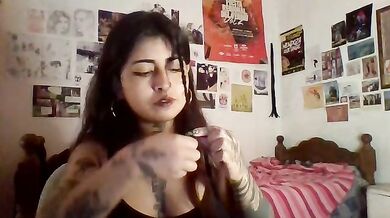 lavenderscorpio - Porn Video [Cam4]: dildo fucking, pleasure filled session, erotic chat replay