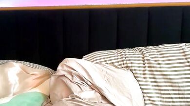 Addie Bauer seduces her streamer with her stunning curves and seductive moves