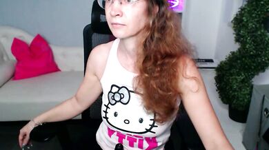 AnnikaRose humiliates camels with her tight ass while getting a big dildo in her mouth and ass