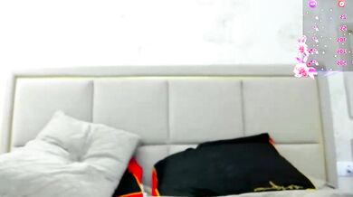 Your_bunnygirl's petite tits bounce while she talks dirty & gives a big dildo anal