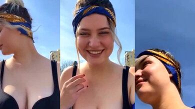 KikiWatson's double penetration & ass-to-mouth shower with dildo & vibrator - cam2cam cosplay