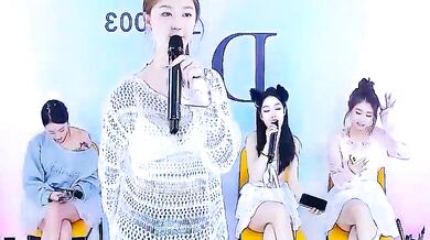 Sexy Chinese babes in roleplay strip and show off their big-ass-asian tits