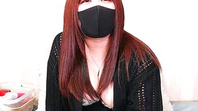 Misa_King gets her tight young ass pounded in doggy-style with a dildo and vibrator