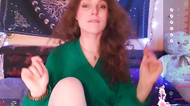 Jenna_Sativa role-plays as a petite teen and gives a cheap footjob to her costar