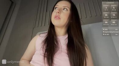 mendi- - Porn Video [Bongacams]: young slut, lovely seductress, elegant bust