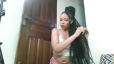 Fitsweetebony - Porn Video [Cam4]: vibrant content creator, aching longing, ecstatic pleasure