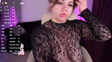 AlishaMalinka - Porn Video [Bongacams]: popular internet personality, sultry surrender, luscious cleavage