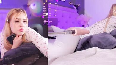 SexyBlondeDoll - Porn Video [Bongacams]: strip, toned waistline, video documentation