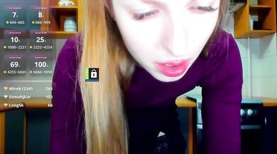 MissFentasy1 - Porn Video [Bongacams]: pretty face, energetic performer, svelte frame