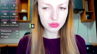 MissFentasy1 - Porn Video [Bongacams]: pretty face, energetic performer, svelte frame