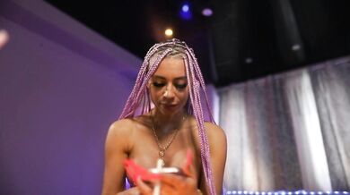 mandypeas - Porn Video [Bongacams]: mesmerizing look replay, seductive mounds, talented streamer