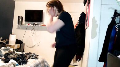 DaniDebauchery - Porn Video [Cam4]: svelte frame, shapely contours, seductive booty