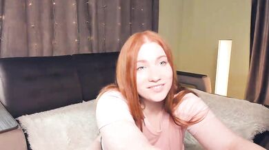 GingerDryer - Porn Video [Cam4]: elegant cleavage, sensual anticipation, angelic seductress