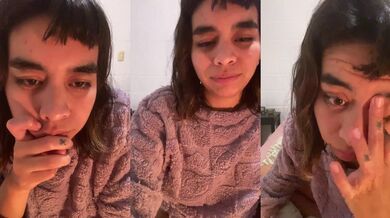 LULILU4 - Porn Video [Cam4]: mesmerizing silhouette, popular internet personality, seductive cleavage