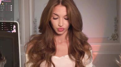 happywhores - Porn Video [Bongacams]: exquisite muse, lovely décolletage, dildo fucking