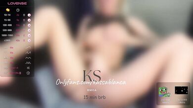 Kassablanca - Porn Video [Bongacams]: seductive décolletage, mouth, electric arousal