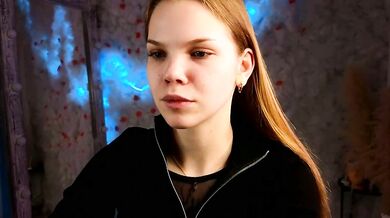 Arina_Foxxx's Interactive Toy Skills: A Hardcore Cowgirl Session with Big-Nipples, Trimmed Pussy, and Dog