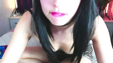 Angelika Rouge's live show: Ass flashing, live cam show, and alluring siren