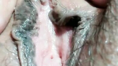 Foxy-Porn1's Massive Hairy Ass Gets Creampied Hard in Doggy-Style Orgasm