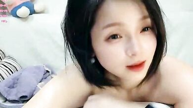 Petite Asian MILF Judy's Interactive Toy Play in Private Office