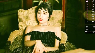 Watch J_O_A_N's mesmerizing moans as she surrenders to pleasure and ecstasy