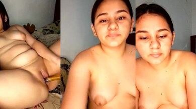 Latina Deli- strips, toys, and squirts in steamy shower solo