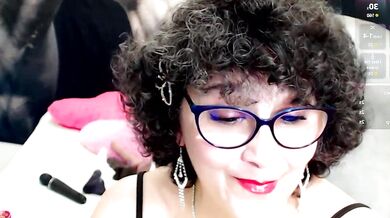 Cataleya_Mom's steamy office sex dance with curvy grannies