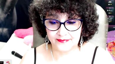 Cataleya_Mom's steamy office sex dance with curvy grannies