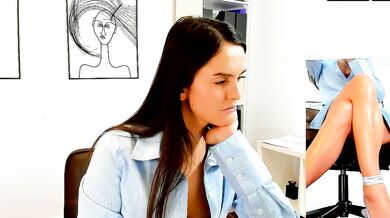 Watch stunning goddess and her legs enchant you with their erotic beauty