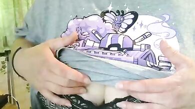 AnutkaForeva - Porn Video [Bongacams]: handjob, gorgeous rump, alluring beauty