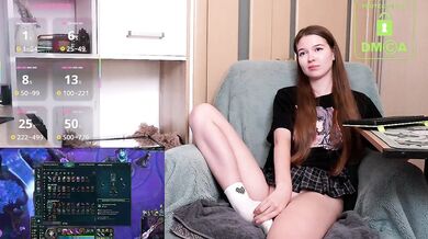 Krizotxxx1 - Porn Video [Bongacams]: lively broadcaster, ravishing shape, striptease