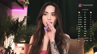 IzabellaOne - Porn Video [Bongacams]: lovely décolletage, delicate quivers, raging ecstasy