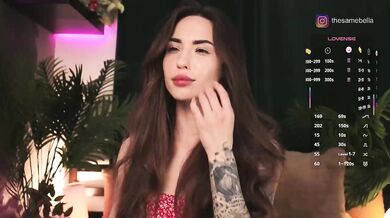 IzabellaOne - Porn Video [Bongacams]: lovely décolletage, delicate quivers, raging ecstasy