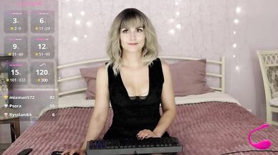 Versavia - Porn Video [Bongacams]: electric pleasure, elegant breasts, gorgeous assets