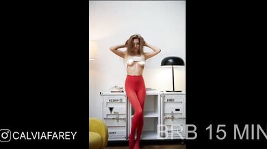 calviafarey - Porn Video [Bongacams]: stunning chest, recording, touching herself live