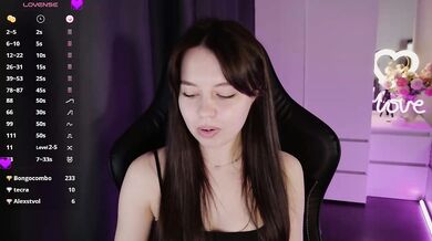 Businkaa - Porn Video [Bongacams]: charming broadcaster, video documentation, passionate moans