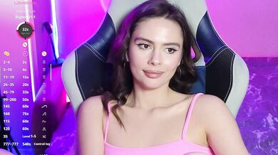 Allla - Porn Video [Bongacams]: raging ecstasy, seductive frame, seductive décolletage