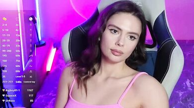 Allla - Porn Video [Bongacams]: raging ecstasy, seductive frame, seductive décolletage
