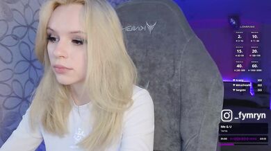 fymryn - Porn Video [Bongacams]: lively cam slut, ravishing décolletage, vibrant streamer