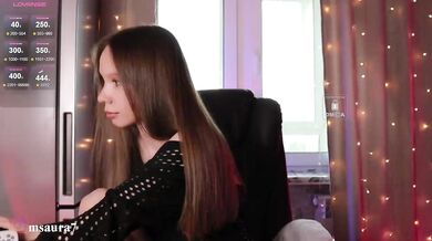 MsAura - Porn Video [Bongacams]: camgirl, recorded interaction, radiant booty