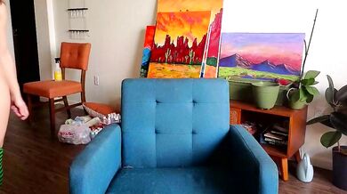 Watch Graceful Seductress Delicate lines stream out of her naked body in this hot video!