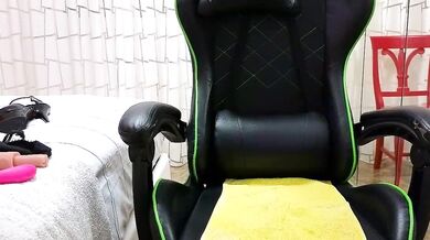 Watch Nina's tight ass get stretched by big toys while she gets her ass fingered and squirts in erotic dance