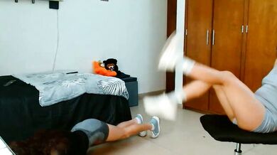 Naughty 3littleschoolteens strips & teases with toys in public - HD video