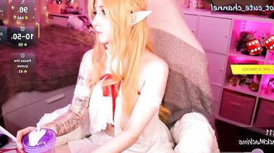 Yourcutewaifu's stunning nude body is waiting for a hot release