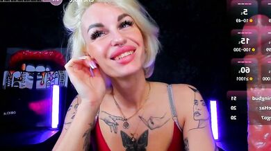 Angel Devil forever gives the best blowjob in office, with young blonde babe topless and fingering