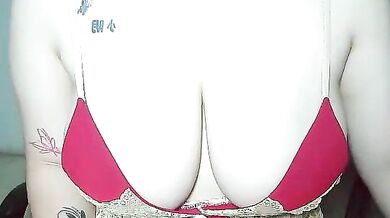 Jessica-Min strips, teases, and flashes in front of camera for the cheapest price!