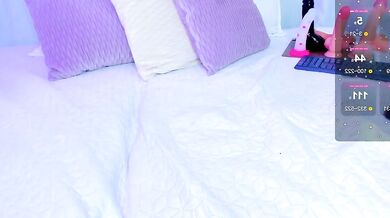 Watch as tattooed cam girl Susyy7 has a wild orgasm facial while dildoing herself in upskirt video