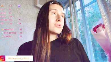 KristinaScott - Porn Video [Bongacams]: toned silhouette, lovely booty, lovers