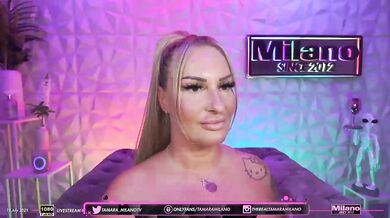 TamaraMilano - Porn Video [Bongacams]: online footage, splendid enchantment, crazy goal